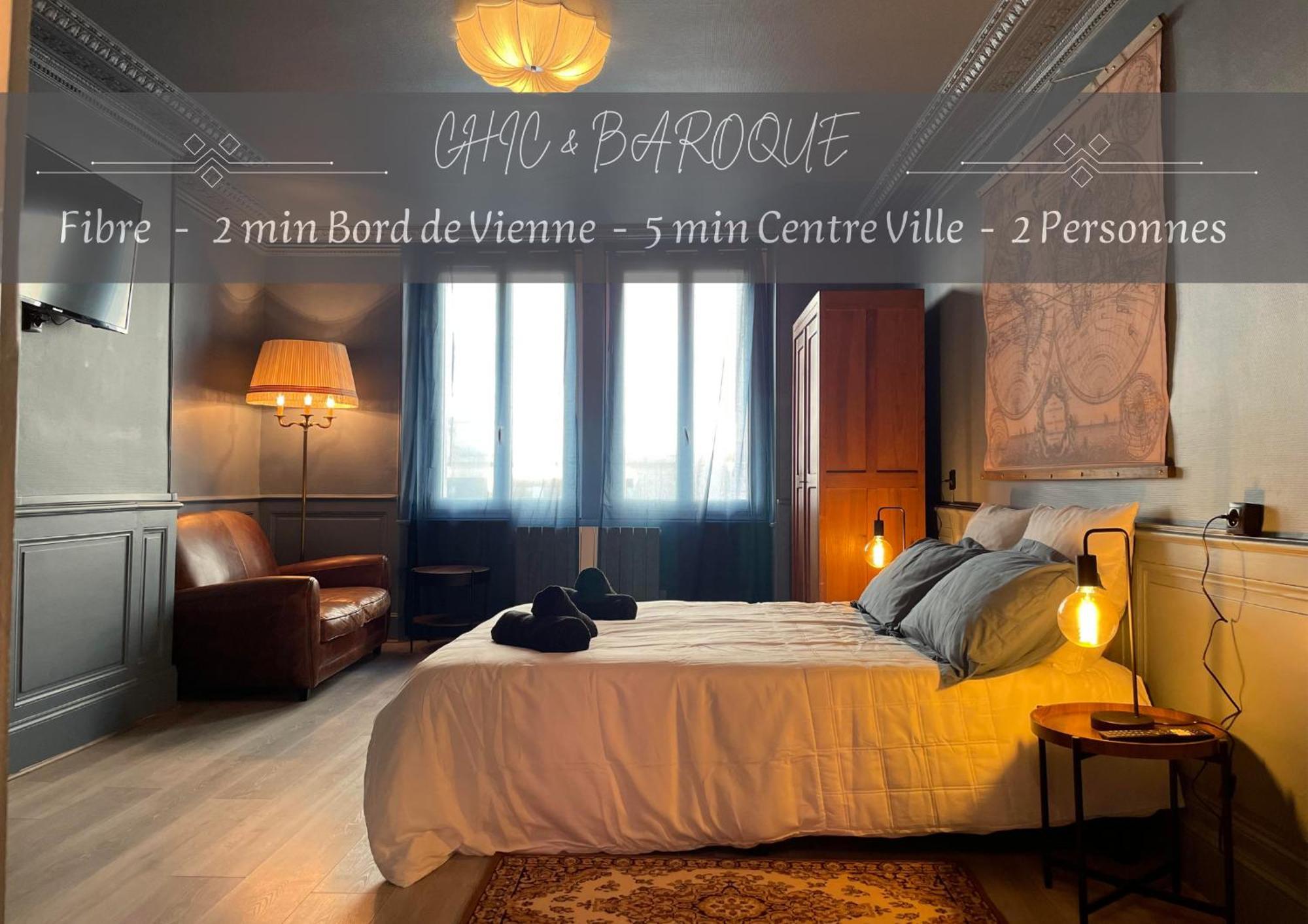 Appartement Chic & Baroque 5 Min Centre Ville Et Bord De Vienne Limoges Extérieur photo